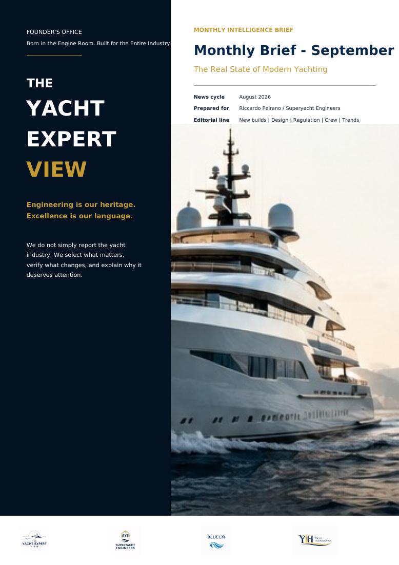 The Yacht Expert View — Setyembre 2026